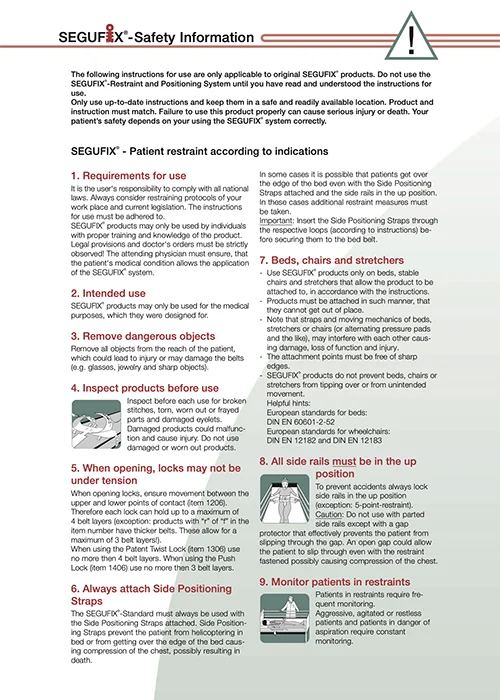 Safety Information