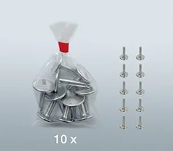 SEGUFIX<sup>&reg;</sup>-メタルピン 10個パック