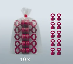 SEGUFIX<sup>&reg;</sup>-マグネットキー・赤 10個パック