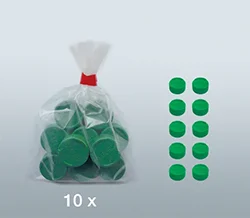 SEGUFIX<sup>&reg;</sup>-ツイストマグネットボタン・緑 10個パック